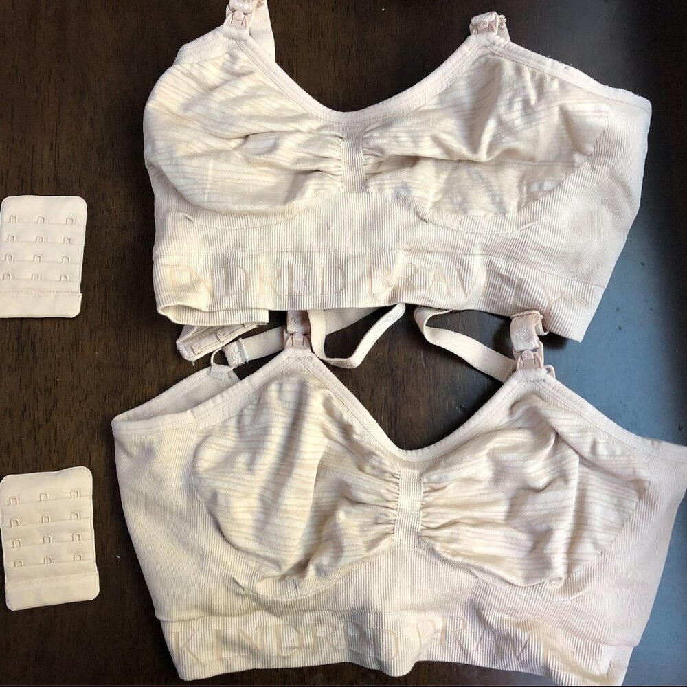 2 Kindred Bravely Sublime Pumping and Nursing Bras EUC Barely Used Size Medium